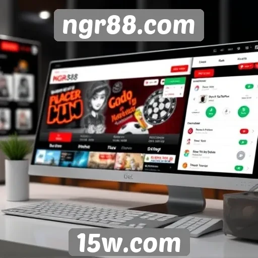 Análise sobre a interface do site ngr88.com